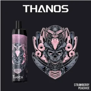 Yuoto Thanos Strawberry Peach Ice (5000 Puffs)