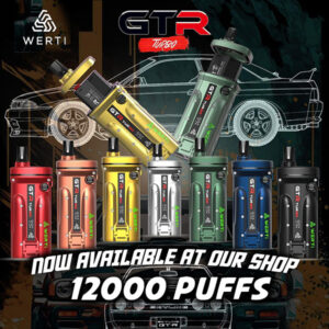 Werti GTR Turbo 12000Puffs Watermelon Mint Strawberry