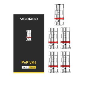 VooPoo PnP-VM4 0.6ohm Mesh Replacement Coils