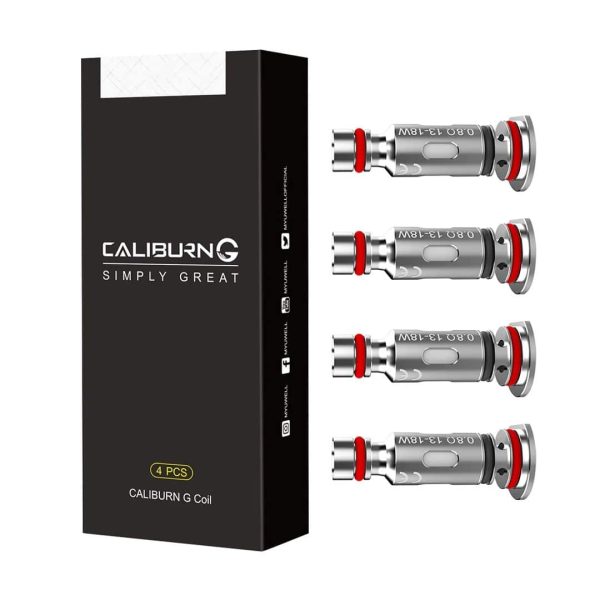 Uwell Caliburn G & G2 Replacement Coils – 0.8ohm & 1.ohm – Singles & Packs