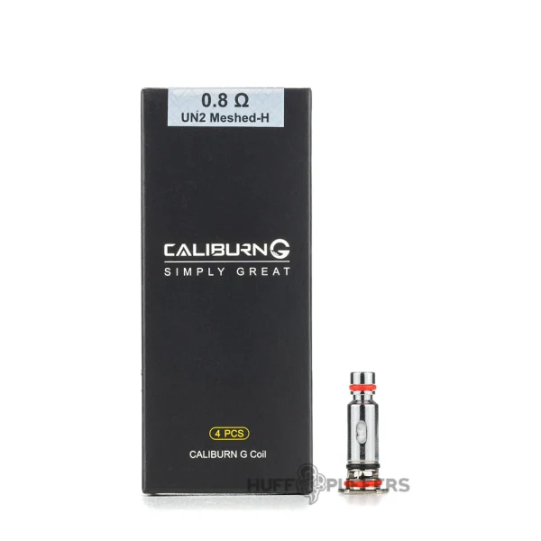 Uwell Caliburn G & G2 Replacement Coils – 0.8ohm & 1.ohm – Singles & Packs - Image 2