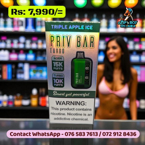 PRIV BAR Turbo Disposable Device - 15000 Puffs - Image 9