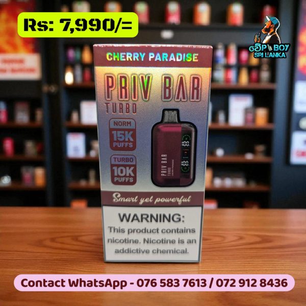 PRIV BAR Turbo Disposable Device - 15000 Puffs - Image 11