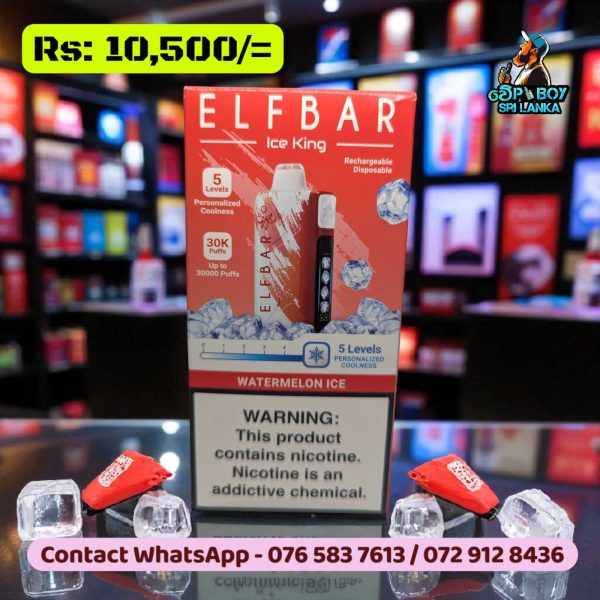Elf Bar Ice King 30000 Puffs Disposable Vape - Image 3