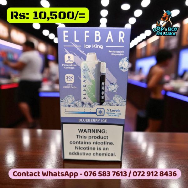 Elf Bar Ice King 30000 Puffs Disposable Vape - Image 5