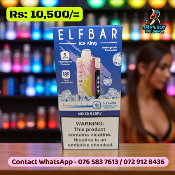 Elf Bar Ice King 30000 Puffs Disposable Vape - Image 8