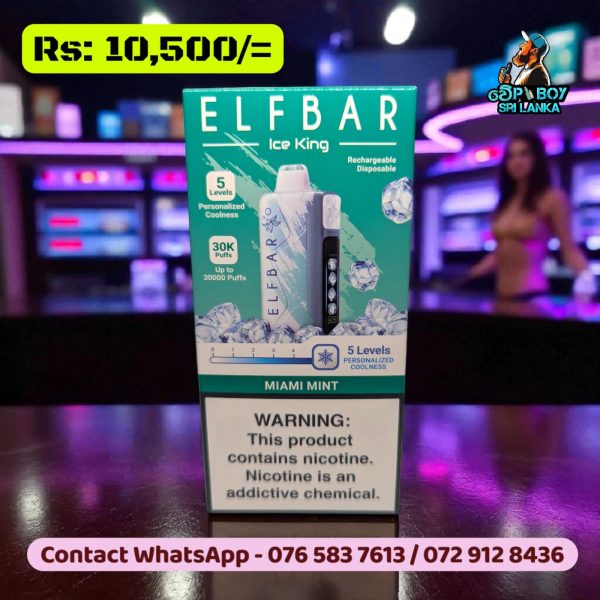 Elf Bar Ice King 30000 Puffs Disposable Vape - Image 10