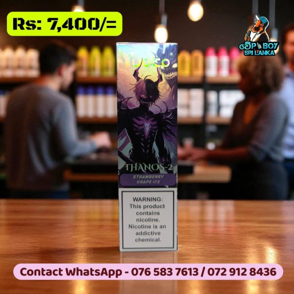 Yuoto Thanos 5000 Puffs Watermelon Ice – Best Price in Sri Lanka | VapeBoy Srilanka - Image 4