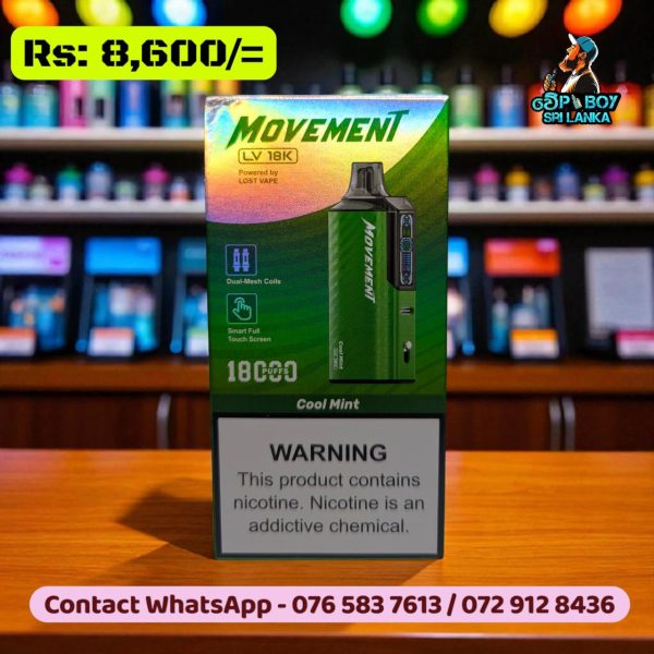 ost Vape Movement LV18000 Disposable – 18000 Puffs, Adjustable Wattage | Best Price Sri Lanka - Image 2