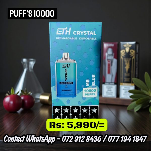 ETH Crystal 10000 Puffs | Buy Online at Vape Boy Sri Lanka ETH Crystal 10000 Puffs | Buy Online at Vape Boy Sri Lanka