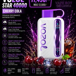Vozol Star 40k Puffs Disposable Vape