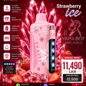 Elf bar Ice King Pro 40k Puffs Disposable Vape