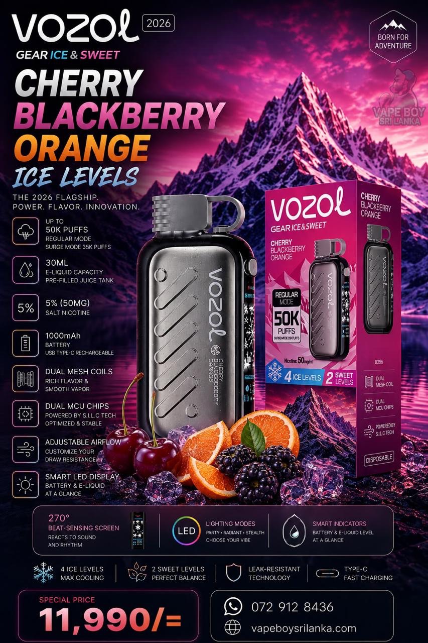 Vozol 50k Puffs Disposable - Image 3
