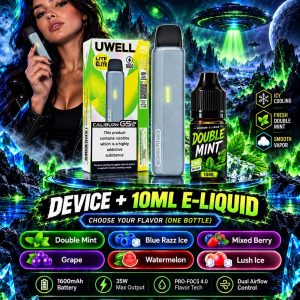 Uwell Caliburn G5 Lite SE + 10ml E-Liquid Combo Deal
