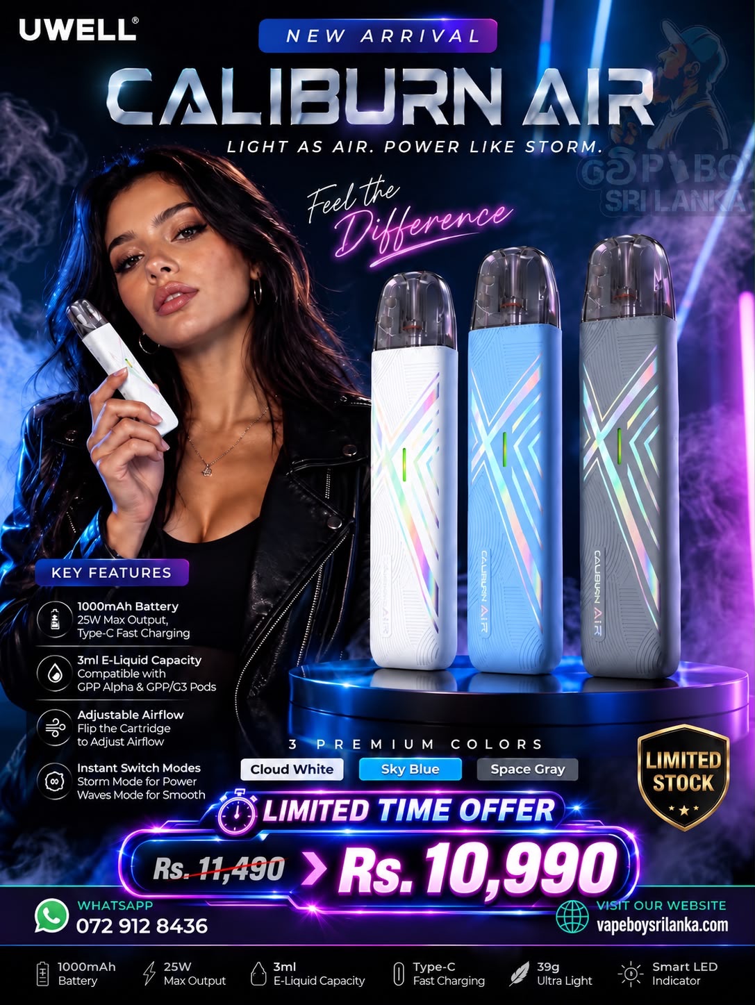 Uwell Caliburn Air Pod Kit
