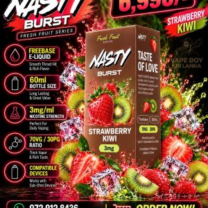 Nasty Burst Freebase Liquid 3mg