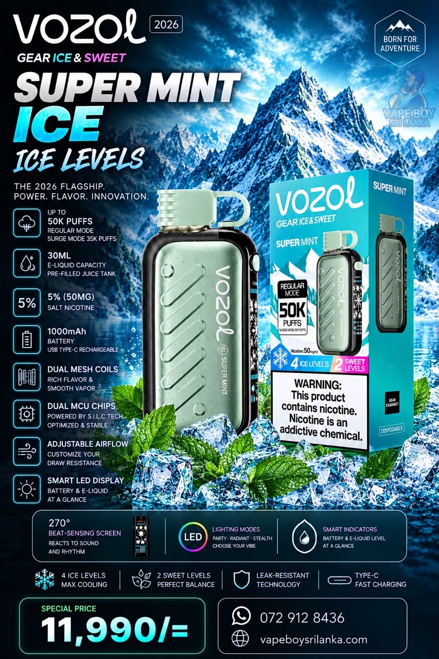 Vozol 50k Puffs Disposable