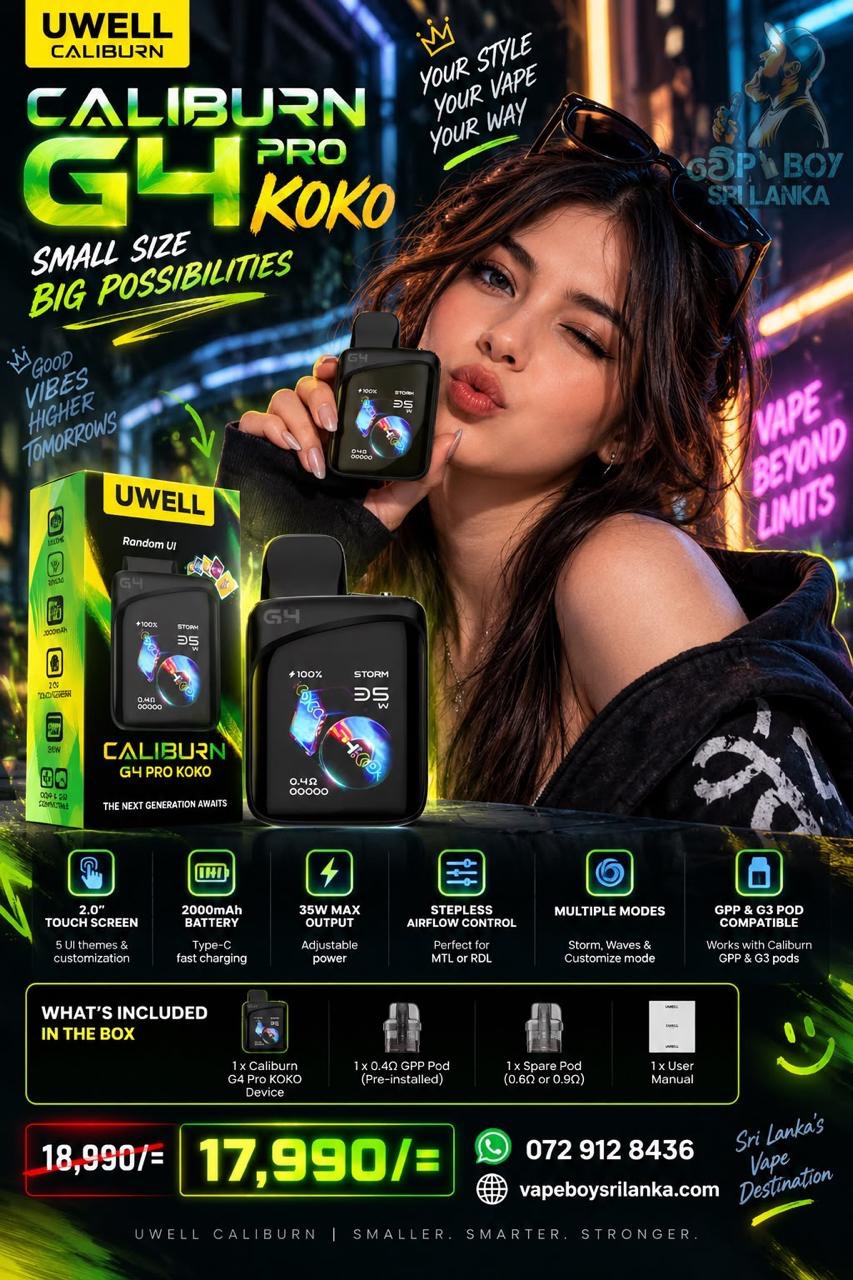 Uwell Caliburn G4 Pro KOKO Pod Kit